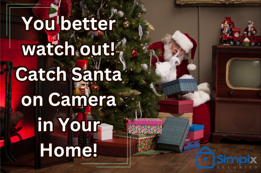 Catching Santa on camera is easy with theses simple steps