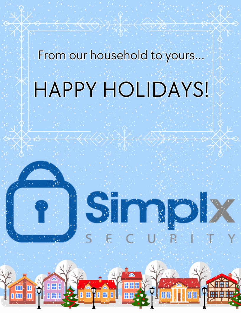 Happy holidays from Simplx Security!